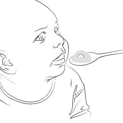 Give-food-to-child (A Drawing Of A Baby Eating Ai Generated Content May Be Incorrect.)